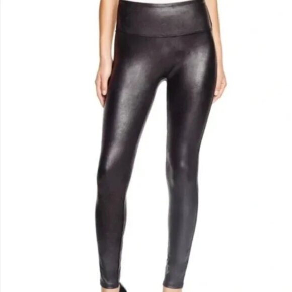 SPANX Pants - Spanx Faux Leather Leggings – Sleek, Flattering & Chic